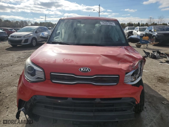 2017 Kia Soul ! with VIN KNDJX3AA5H7485909, listed as a Copart auction lot 78357394 with 78,431 mi miles and Salvage Title. Bid and sale history available at carsss.com. Image 5.