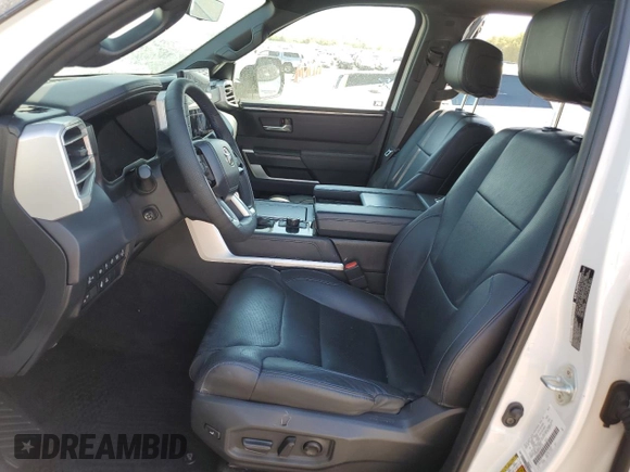 2022 Toyota Tundra 2WD Platinum with VIN 5TFNA5AB1NX011149, listed as a Copart auction lot 69998904 with 44,522 mi miles and Salvage Title. Bid and sale history available at carsss.com. Image 7.