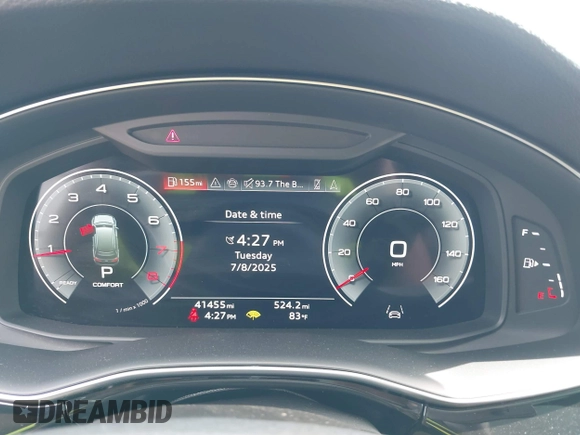 2024 Audi Q7 Premium Plus with VIN WA1LCBF76RD005112, listed as a IAAI auction lot 42692142 with 41,455 mi miles and . Bid and sale history available at DreamBid. Image 7.