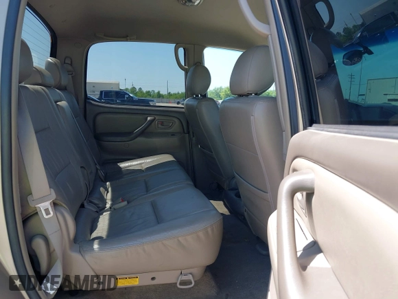 2006 Toyota Tundra SR5 with VIN 5TBET34136S509869, listed as a IAAI auction lot 41987133 with 187,041 mi miles and . Bid and sale history available at DreamBid. Image 8.