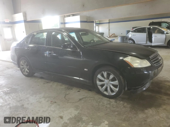 2007 Infiniti M x z VIN JNKAY01F37M456012, wystawiony jako Copart lot #58978165 z przebiegiem 290 083 mil mil oraz Szkoda całkowita • Salvage title. Historia ofert i sprzedaży dostępna na DreamBid. Obrazek 4.