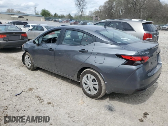 2024 Nissan Versa S with VIN 3N1CN8DVXRL930378, listed as a Copart auction lot 51090915 with 12,333 mi miles and Salvage Title. Bid and sale history available at DreamBid. Image 2.