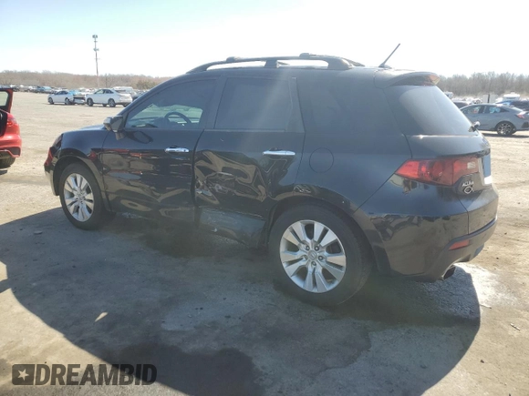 2011 Acura RDX with VIN 5J8TB1H2XBA008298, listed as a Copart auction lot 49531025 with 155,028 mi miles and Salvage title. Bid and sale history available at DreamBid. Image 2.
