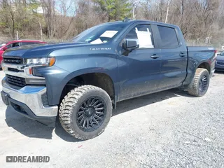 2019 Chevrolet Silverado 1500 LT with VIN 1GCPYDEKXKZ394243, listed as a IAAI auction lot 41821628 with 1 mi miles. Bid and sale history available at carsss.com. Image 2.