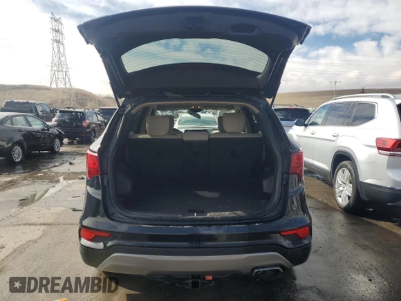 2017 Hyundai Santa Fe 2.4L with VIN 5NMZTDLB9HH027034, listed as a Copart auction lot 47347205 with 98,242 mi miles and Salvage title. Bid and sale history available at DreamBid. Image 6.