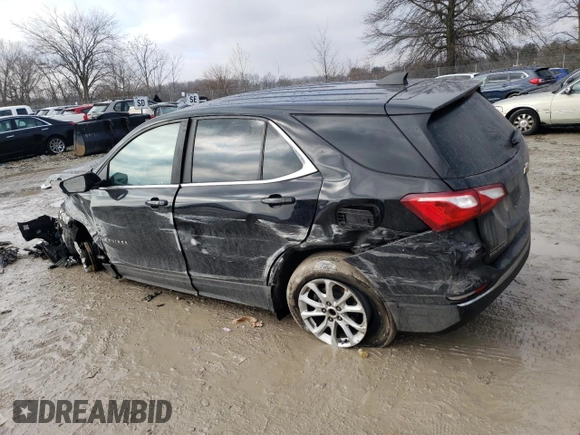 2021 Chevrolet Equinox LT with VIN 2GNAXTEV7M6125264, listed as a Copart auction lot 46973595 with Not Provided miles and Salvage Title. Bid and sale history available at DreamBid. Image 2.