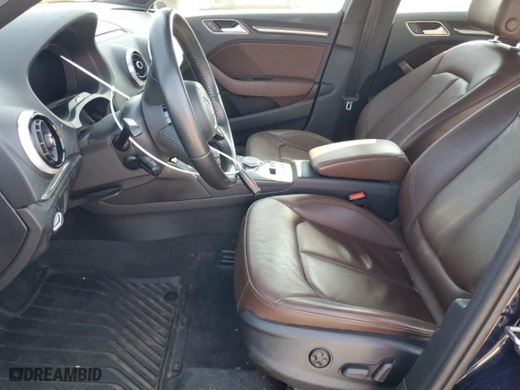 2017 Audi A3 Sportback e-tron Premium Plus with VIN WAUTPBFF3HA108955, listed as a Copart auction lot 65439884 with 130,608 mi miles and Salvage Title. Bid and sale history available at carsss.com. Image 7.