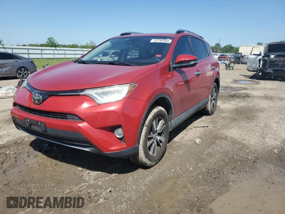 2017 Toyota RAV4 XLE with VIN JTMWFREV3HJ121385, listed as a Copart auction lot 52240585 with 77,944 mi miles and Salvage Title. Bid and sale history available at carsss.com. Image 1.