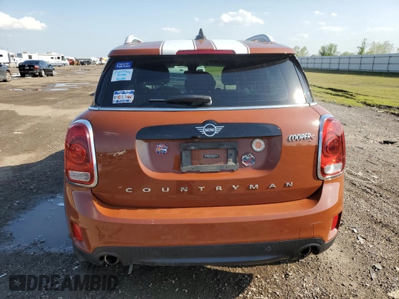 2020 MINI Countryman Cooper S with VIN WMZYW7C02L3L86218, listed as a Copart auction lot 48883435 with 44,046 mi miles and Salvage title. Bid and sale history available at DreamBid. Image 6.