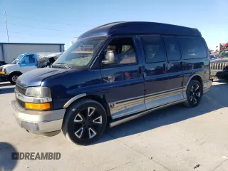 2003 Chevrolet Express Cargo YF7 Upfitter z VIN 1GBFG15T931206029, wystawiony jako Copart lot #81204824 z przebiegiem 102 834 mil mil oraz Szkoda całkowita • Salvage title. Historia ofert i sprzedaży dostępna na DreamBid. Obrazek 1.