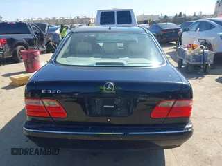 2001 Mercedes-Benz E-Class with VIN WDBJF65J11B368277, listed as a IAAI auction lot 41855716 with 207,864 mi miles. Bid and sale history available at carsss.com. Image 16.