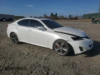 2013 Lexus IS 250 with VIN JTHBF5C27D5185429, listed as a Copart auction lot 43960165 with 153,616 mi miles and Salvage Title. Bid and sale history available at DreamBid. Image 4.