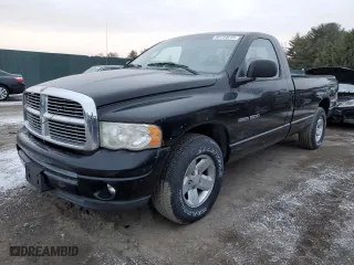 2003 Dodge Ram 1500 ST with VIN 1D7HA16N33J509710, listed as a Copart auction lot 88734615 with 158,217 mi miles and Salvage Title. Bid and sale history available at carsss.com. Image 1.