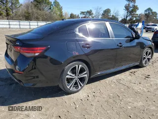 2020 Nissan Sentra SR with VIN 3N1AB8DV7LY289958, listed as a Copart auction lot 49852365 with 66,672 mi miles and Salvage Title. Bid and sale history available at DreamBid. Image 3.