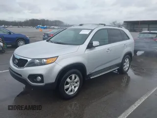 2012 Kia Sorento LX with VIN 5XYKTDA61CG303393, listed as a IAAI auction lot 41137220 with 123,474 mi miles. Bid and sale history available at carsss.com. Image 17.