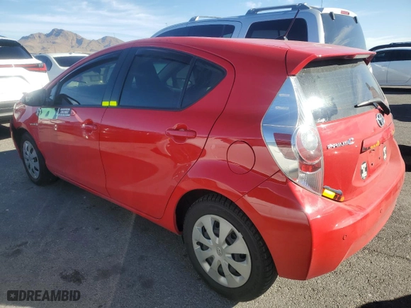2014 Toyota Prius c One with VIN JTDKDTB3XE1073786, listed as a Copart auction lot 45778885 with 90,460 mi miles and Salvage Title. Bid and sale history available at carsss.com. Image 2.