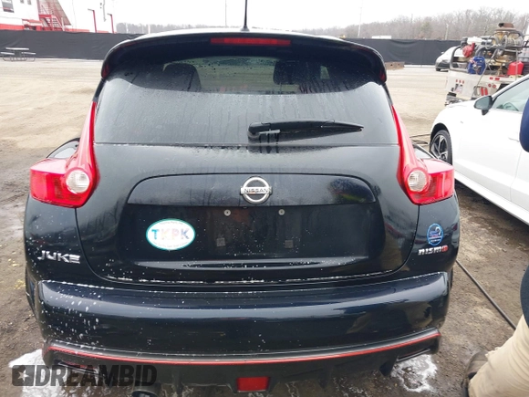 2013 Nissan Juke S with VIN JN8AF5MV6DT232097, listed as a IAAI auction lot 41126299 with 129,828 mi miles. Bid and sale history available at carsss.com. Image 17.