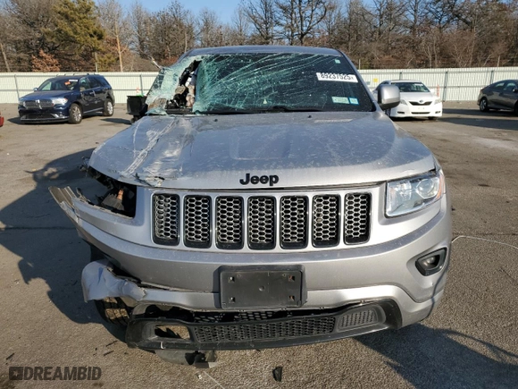 2015 Jeep Grand Cherokee Altitude with VIN 1C4RJFAG0FC136039, listed as a Copart auction lot 89237525 with 124,374 mi miles and Salvage Title. Bid and sale history available at carsss.com. Image 5.
