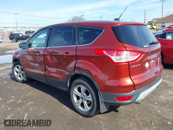 2014 Ford Escape SE with VIN 1FMCU9GX3EUA81161, listed as a IAAI auction lot 41968609 with 112,931 mi miles and . Bid and sale history available at DreamBid. Image 3.
