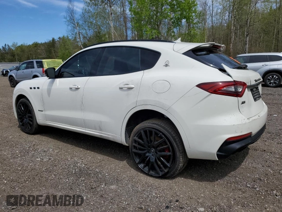2020 Maserati Levante S z VIN ZN661YUS4LX353935, wystawiony jako Copart lot #52856194 z przebiegiem 36 118 mil mil oraz Czysty tytuł • Clean title. Historia ofert i sprzedaży dostępna na DreamBid. Obrazek 2.