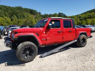 2022 Jeep Gladiator Overland with VIN 1C6HJTFG6NL103412, listed as a Copart auction lot 70449954 with Not provided miles and Salvage title. Bid and sale history available at DreamBid. Image 1.