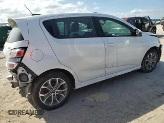 2019 Chevrolet Sonic LT with VIN 1G1JD6SB0K4118144, listed as a Copart auction lot 52004845 with 43,310 mi miles and Non repairable. Bid and sale history available at DreamBid. Image 3.