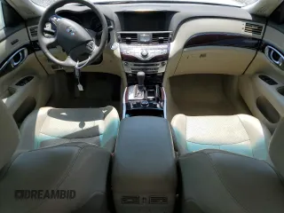 2012 Infiniti M37 with VIN JN1BY1AR4CM390010, listed as a Copart auction lot 57322484 with 165,977 mi miles and Salvage Title. Bid and sale history available at carsss.com. Image 8.