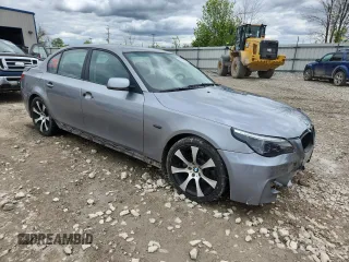 2007 BMW 5 Series 550i z VIN WBANB53547CN93565, wystawiony jako Copart lot #56524565 z przebiegiem 175 035 mil mil oraz Nie do naprawy • Non repairable. Historia ofert i sprzedaży dostępna na DreamBid. Obrazek 4.