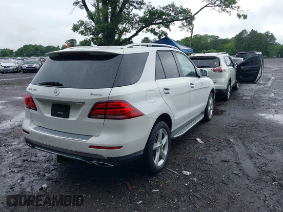 2018 Mercedes-Benz GLE 350 with VIN 4JGDA5HB7JB157348, listed as a IAAI auction lot 42467198 with 72,784 mi miles and . Bid and sale history available at DreamBid. Image 4.