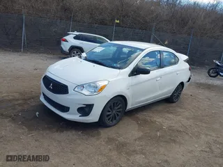 2020 Mitsubishi Mirage G4 SE with VIN ML32F4FJ8LHF04368, listed as a IAAI auction lot 41695505 with 52,431 mi miles. Bid and sale history available at carsss.com. Image 18.