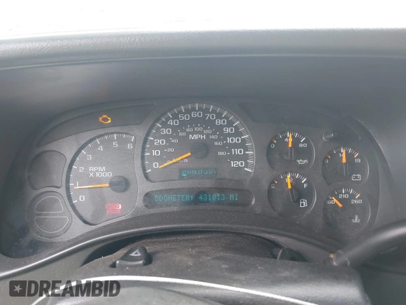 2003 Chevrolet Tahoe LS z VIN 1GNEC13Z53R173663, wystawiony jako IAAI lot #42695621 z przebiegiem 431 013 mil mil oraz . Historia ofert i sprzedaży dostępna na DreamBid. Obrazek 7.