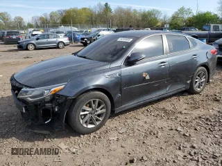 2019 Kia Optima LX with VIN 5XXGT4L3XKG376273, listed as a Copart auction lot 54253405 with 92,946 mi miles and Clean Title. Bid and sale history available at carsss.com. Image 1.