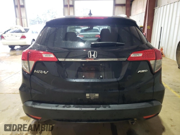 2022 Honda HR-V EX with VIN 3CZRU6H55NM710041, listed as a Copart auction lot 44987655 with 51,222 mi miles and Salvage Title. Bid and sale history available at carsss.com. Image 6.