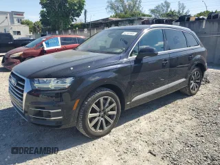 2017 Audi Q7 Premium Plus with VIN WA1LAAF74HD031710, listed as a Copart auction lot 52787805 with 57,298 mi miles and Salvage Title. Bid and sale history available at DreamBid. Image 1.