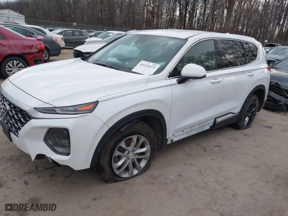 2020 Hyundai Santa Fe SEL with VIN 5NMS33AD7LH241237, listed as a IAAI auction lot 41631072 with 95,350 mi miles. Bid and sale history available at carsss.com. Image 17.
