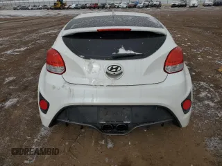 2014 Hyundai Veloster Turbo with VIN KMHTC6AEXEU193268, listed as a Copart auction lot 45005875 with 86,133 mi miles and Salvage Title. Bid and sale history available at carsss.com. Image 6.