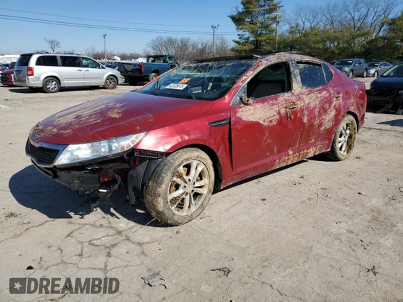 2012 Kia Optima EX with VIN 5XXGN4A71CG042148, listed as a Copart auction lot 45535675 with Not Provided miles and Salvage Title. Bid and sale history available at DreamBid. Image 1.