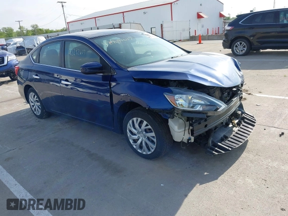 2019 Nissan Sentra S with VIN 3N1AB7AP0KY206322, listed as a IAAI auction lot 42292637 with 92,425 mi miles and . Bid and sale history available at DreamBid. Image 1.
