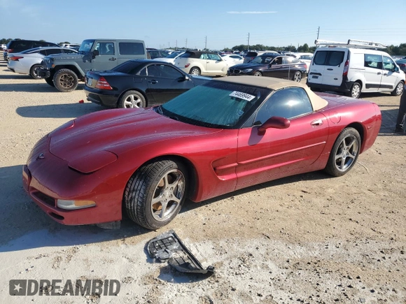 2001 Chevrolet Corvette with VIN 1G1YY32G615115318, listed as a Copart auction lot 74469944 with 0 mi miles and Salvage Title. Bid and sale history available at carsss.com. Image 1.