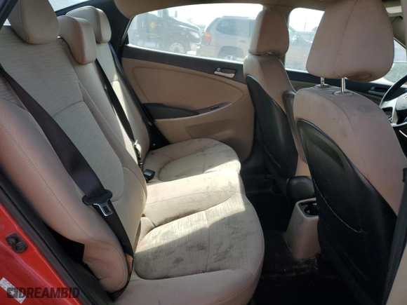 2015 Hyundai Accent GLS with VIN KMHCT4AE0FU925302, listed as a Copart auction lot 53047765 with 106,799 mi miles and Clean Title. Bid and sale history available at carsss.com. Image 10.