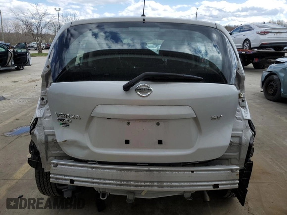 2019 Nissan Note SV with VIN 3N1CE2CP5KL358755, listed as a Copart auction lot 50873915 with 87,200 mi miles and Salvage title. Bid and sale history available at DreamBid. Image 6.