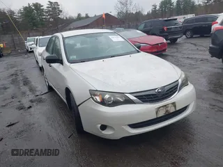 2008 Subaru Impreza Sedan (Natl) i w/Premium Pkg with VIN JF1GE61678H502027, listed as a IAAI auction lot 41976204 with 107,381 mi miles. Bid and sale history available at carsss.com. Image 1.