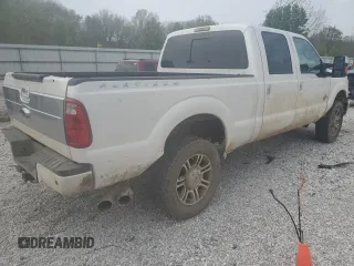 2015 Ford F-350 Platinum с VIN 1FT8W3BT8FEA20776, выставлен на аукционе Copart как лот 50872225 с пробегом 217 559 миль миль и Списание • Salvage title. История ставок и продаж доступна на DreamBid. Изображение 3.