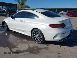 2020 Mercedes-Benz C 63 S AMG with VIN WDDWJ8HB8LF946608, listed as a IAAI auction lot 41162275 with 45,499 mi miles and . Bid and sale history available at DreamBid. Image 3.