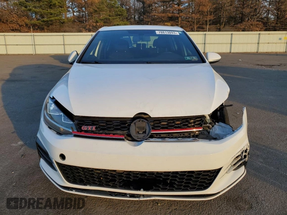 2019 Volkswagen Golf GTI S with VIN 3VW6T7AU0KM000489, listed as a Copart auction lot 78813093 with 63,221 mi miles. Bid and sale history available at carsss.com. Image 5.