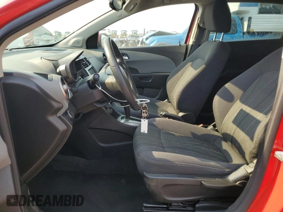 2014 Chevrolet Sonic LT with VIN 1G1JC6SB3E4146785, listed as a Copart auction lot 42540055 with 54,284 mi miles and Salvage Title. Bid and sale history available at carsss.com. Image 7.