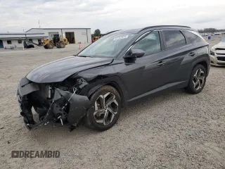 2024 Hyundai Tucson SEL with VIN 5NMJF3DE5RH327968, listed as a Copart auction lot 82762874 with 28,286 mi miles and Salvage Title. Bid and sale history available at carsss.com. Image 1.