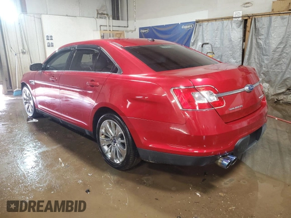 2011 Ford Taurus Limited with VIN 1FAHP2FWXBG135332, listed as a Copart auction lot 50978995 with 175,354 mi miles and Salvage Title. Bid and sale history available at carsss.com. Image 2.