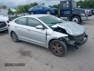 2018 Hyundai Elantra GL with VIN KMHD84LF8JU523337, listed as a IAAI auction lot 40035049 with 105,574 mi miles and . Bid and sale history available at DreamBid. Image 1.