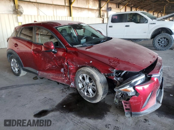 2020 Mazda CX-3 Sport with VIN JM1DKDB73L1468137, listed as a Copart auction lot 84109654 with Not Provided miles and Salvage Title. Bid and sale history available at carsss.com. Image 4.